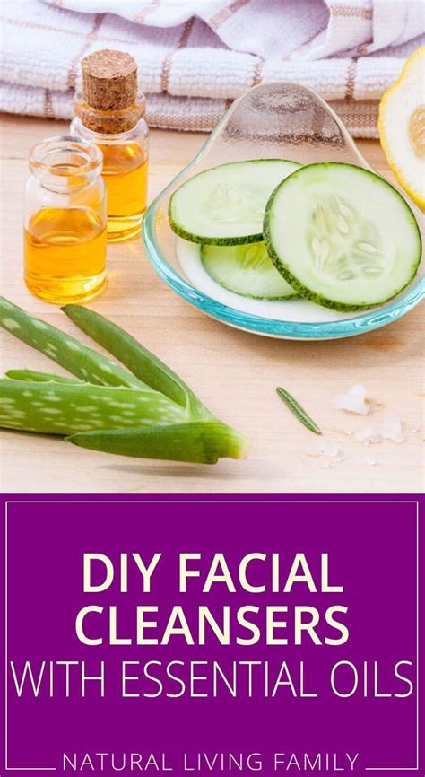 essential oil facial cleanser recipe.